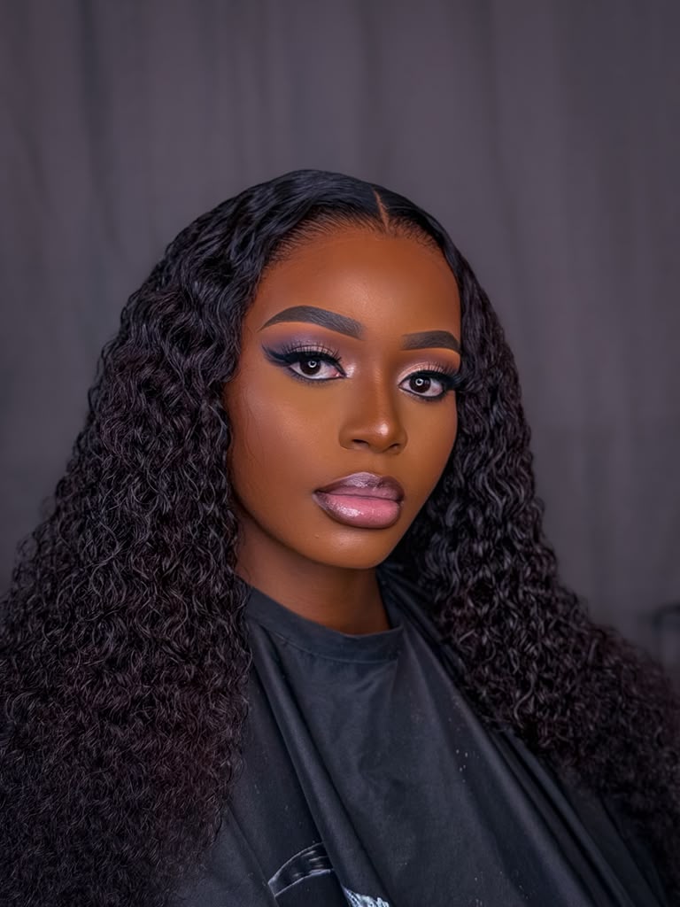 Defined Curls & Rosy Soft Glam