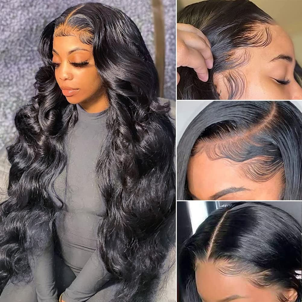 13x4 HD Lace Body Wave Frontal Wig — 180% Density
