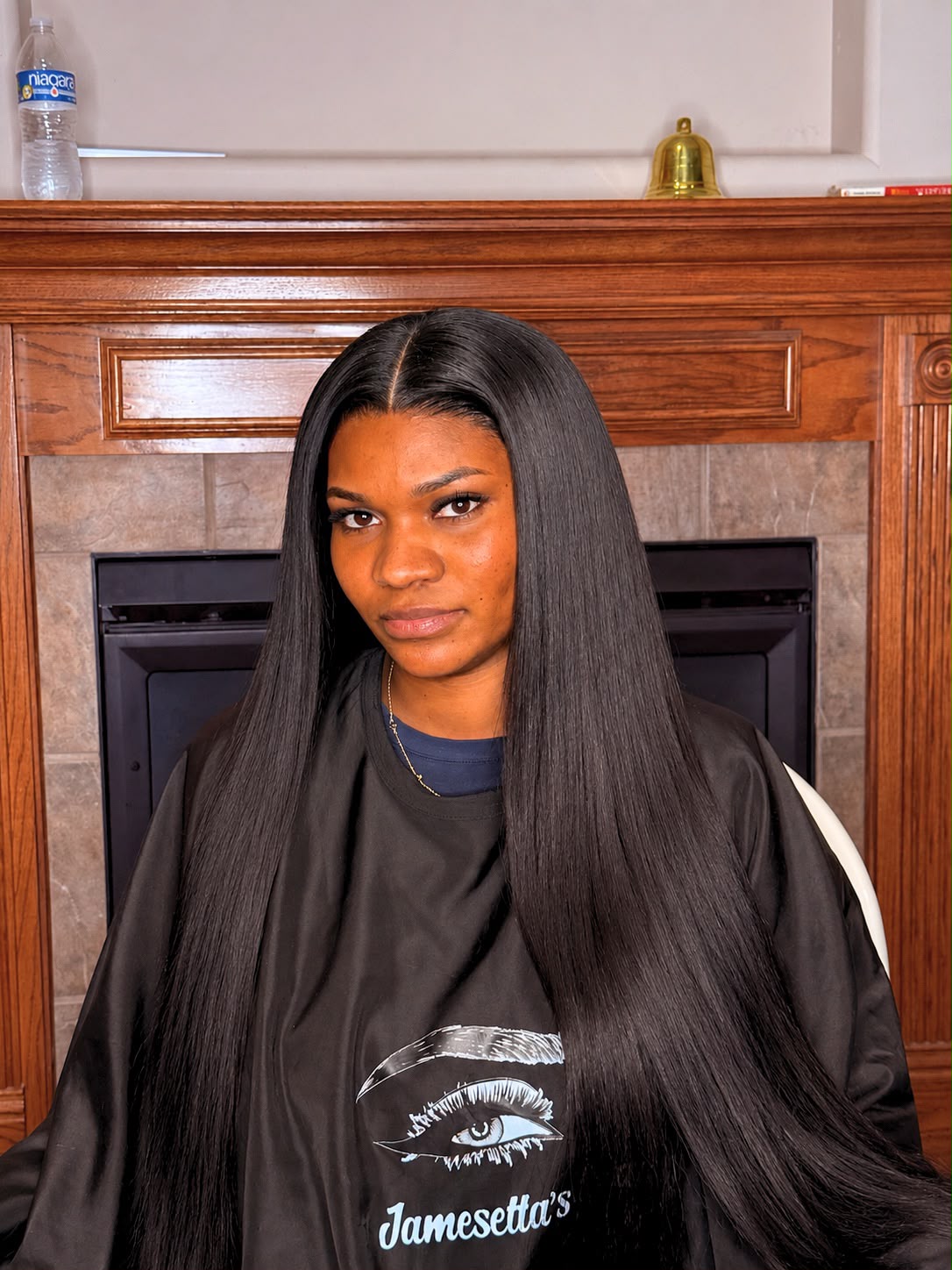 Silky Center-Part Wig Install