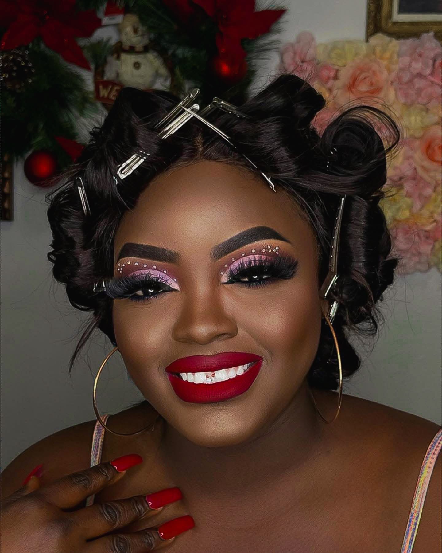 Dramatic Glam Makeup