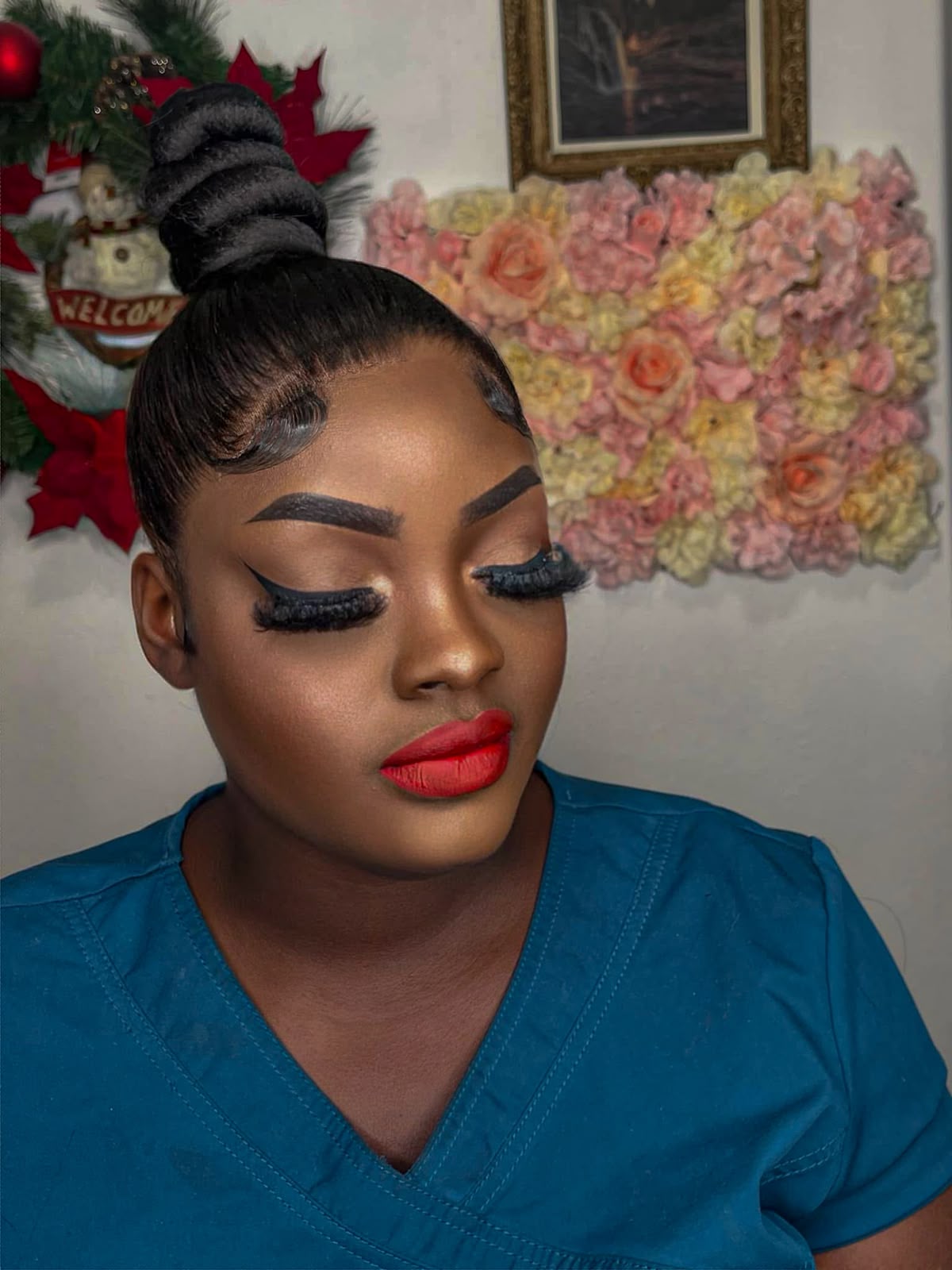 Classic Red Lip Glam