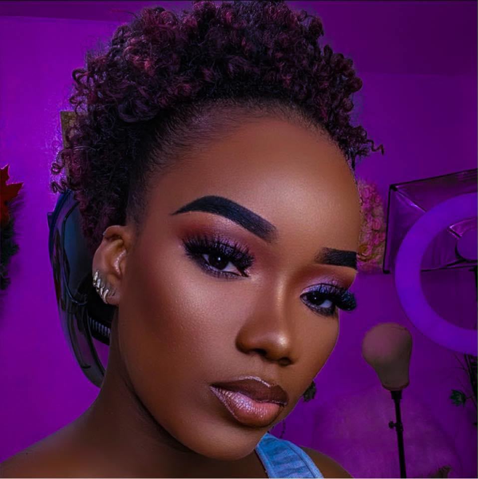 Purple Shimmer Soft Glam